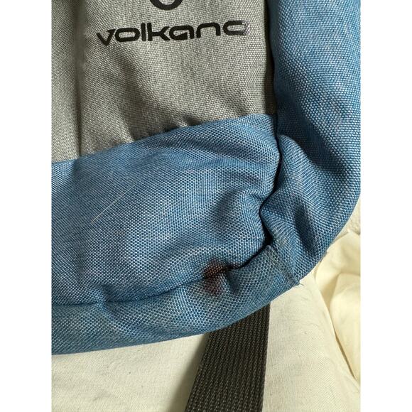 Volkano Breeze Backpack‎ With 15.6" Laptop Compartment, Blue/Gray - Picture 7 of 8